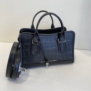 Marc Jacobs Croc Drifter Small Satchel